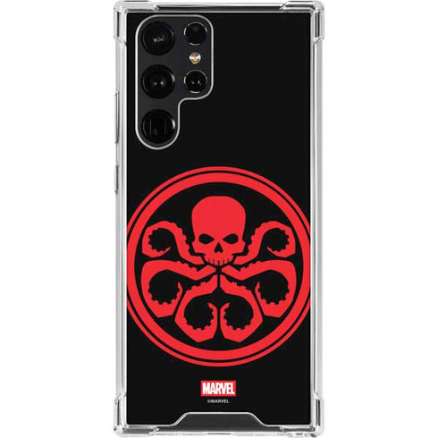 Marvel Captain America Hydra Symbol Galaxy S23 Ultra Clear Case
