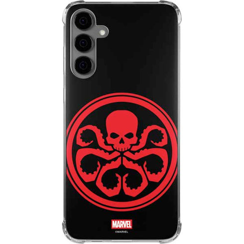 Marvel Captain America Hydra Symbol Galaxy S24 Plus Clear Case