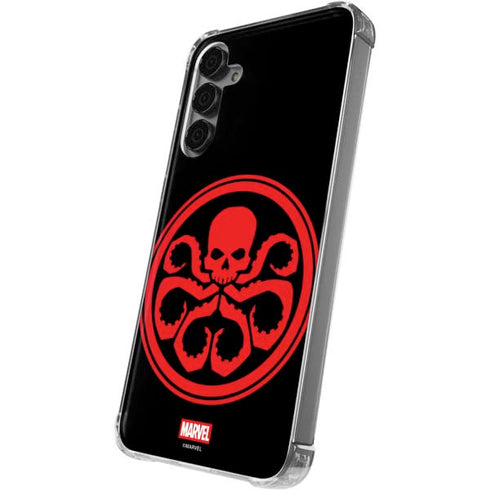 Marvel Captain America Hydra Symbol Galaxy S24 Plus Clear Case