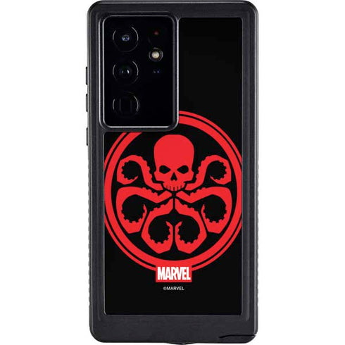 Marvel Captain America Hydra Symbol Galaxy S24 Ultra Waterproof Case
