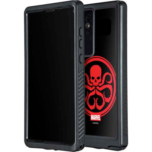 Marvel Captain America Hydra Symbol Galaxy S24 Ultra Waterproof Case