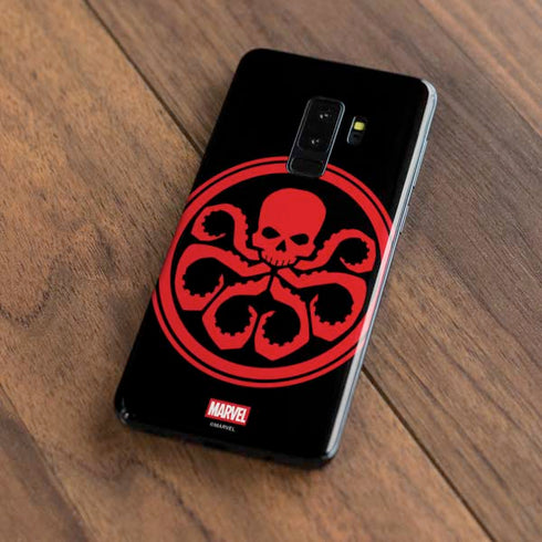 Marvel Captain America Hydra Symbol Galaxy S9 Plus Skin