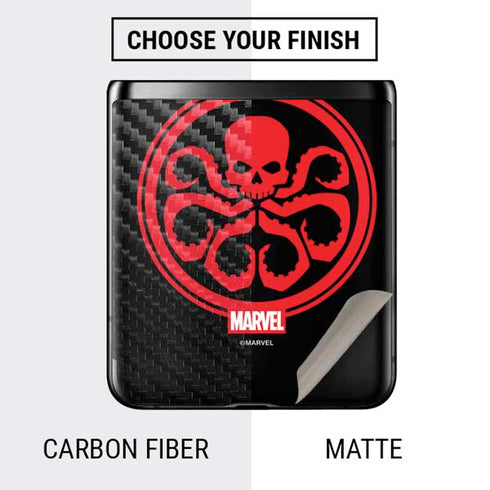 Marvel Captain America Hydra Symbol Galaxy Z Flip Skin