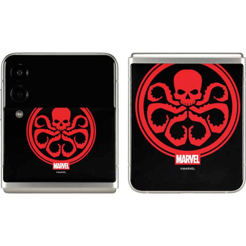 Marvel Captain America Hydra Symbol Galaxy Z Flip3 5G Skin