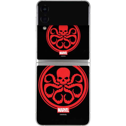 Marvel Captain America Hydra Symbol Galaxy Z Flip3 5G Skin