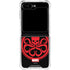 Marvel Captain America Hydra Symbol Galaxy Z Flip5 5G Clear Case
