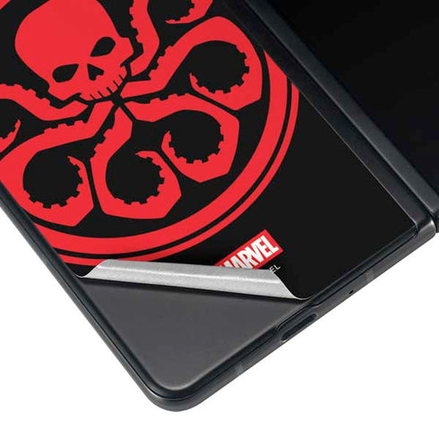 Marvel Captain America Hydra Symbol Galaxy Z Fold3 5G Skin