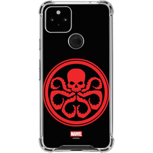 Marvel Captain America Hydra Symbol Google Pixel 5a 5G Clear Case