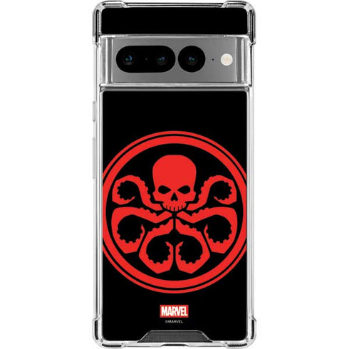 Marvel Captain America Hydra Symbol Google Pixel 7 Pro Clear Case