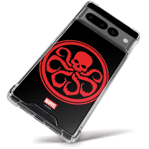 Marvel Captain America Hydra Symbol Google Pixel 7 Pro Clear Case