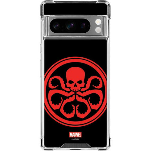 Marvel Captain America Hydra Symbol Google Pixel 8 Pro Clear Case