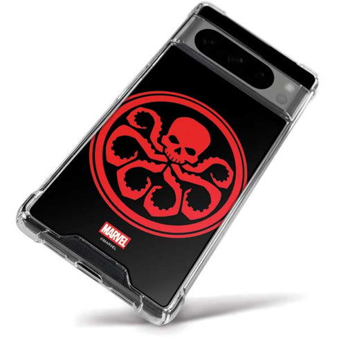 Marvel Captain America Hydra Symbol Google Pixel 8 Pro Clear Case