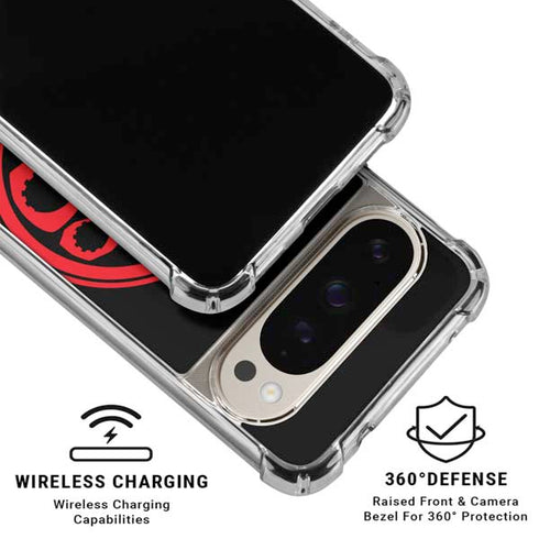 Marvel Captain America Hydra Symbol Google Pixel 9 Pro XL Clear Case