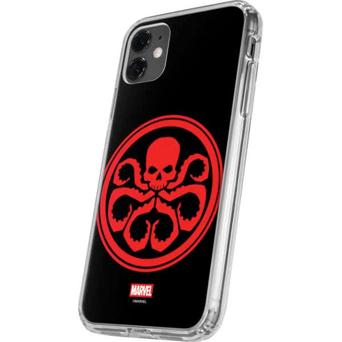 Marvel Captain America Hydra Symbol iPhone 11 Clear Case