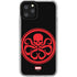 Marvel Captain America Hydra Symbol iPhone 11 Pro Clear Case