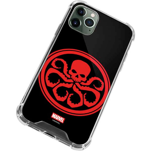 Marvel Captain America Hydra Symbol iPhone 11 Pro Max Clear Case