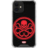 Marvel Captain America Hydra Symbol iPhone 12 Clear Case