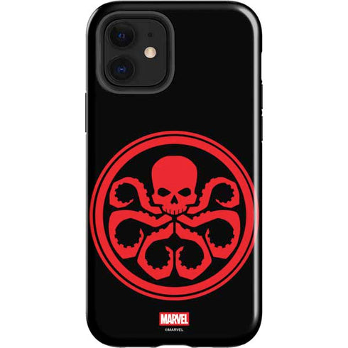Marvel Captain America Hydra Symbol iPhone 12 Impact Case
