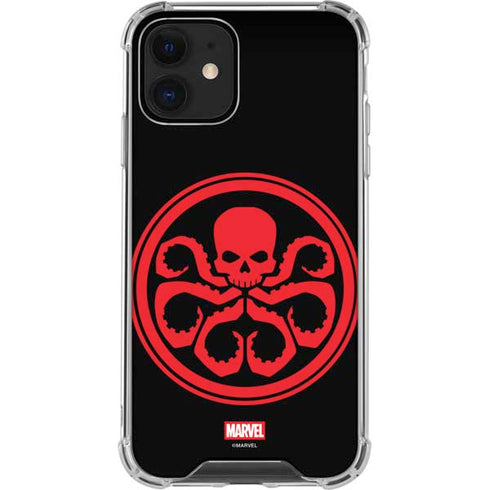 Marvel Captain America Hydra Symbol iPhone 12 Mini Clear Case