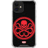 Marvel Captain America Hydra Symbol iPhone 12 Mini Clear Case