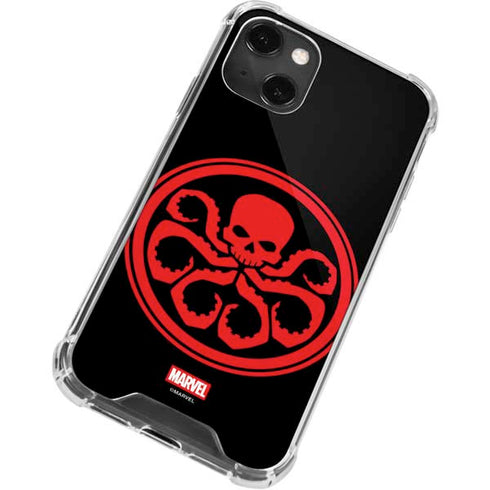 Marvel Captain America Hydra Symbol iPhone 13 Mini Clear Case