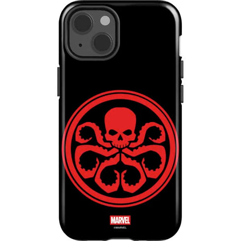 Marvel Captain America Hydra Symbol iPhone 14 Impact Case