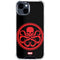 Marvel Captain America Hydra Symbol iPhone 14 Plus Clear Case