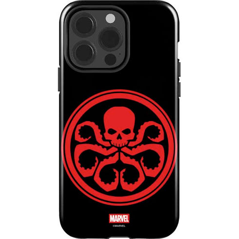 Marvel Captain America Hydra Symbol iPhone 14 Pro Impact Case