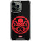 Marvel Captain America Hydra Symbol iPhone 14 Pro Max Clear Case
