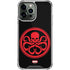Marvel Captain America Hydra Symbol iPhone 14 Pro Max Clear Case