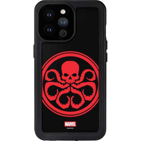Marvel Captain America Hydra Symbol iPhone 14 Pro Max Waterproof Case