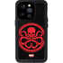 Marvel Captain America Hydra Symbol iPhone 14 Pro Waterproof Case