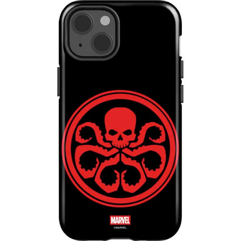 Marvel Captain America Hydra Symbol iPhone 15 Plus Impact Case