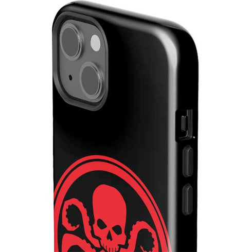 Marvel Captain America Hydra Symbol iPhone 15 Plus Impact Case
