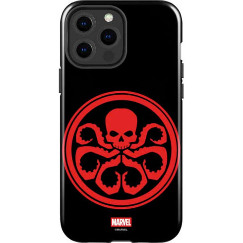 Marvel Captain America Hydra Symbol iPhone 15 Pro Max Impact Case