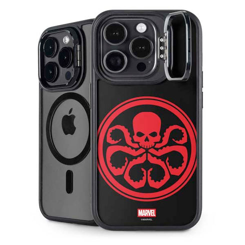 Marvel Captain America Hydra Symbol iPhone 15 Pro Max Kickstand Case