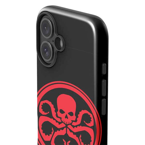 Marvel Captain America Hydra Symbol iPhone 16 Plus Impact Case
