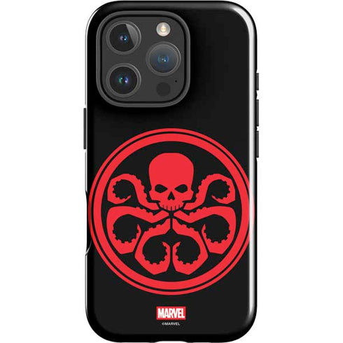 Marvel Captain America Hydra Symbol iPhone 16 Pro Impact Case