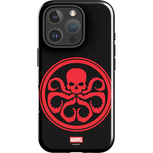 Marvel Captain America Hydra Symbol iPhone 16 Pro Max Impact Case