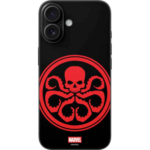 Marvel Captain America Hydra Symbol iPhone 16 Skin