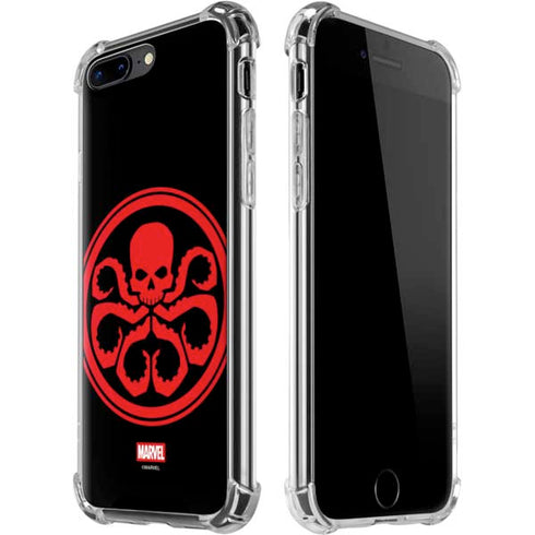 Marvel Captain America Hydra Symbol iPhone 7/8 Plus Clear Case