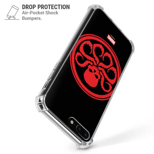 Marvel Captain America Hydra Symbol iPhone 7/8 Plus Clear Case