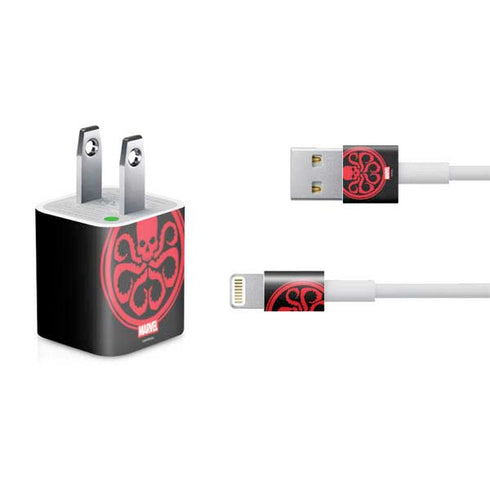 Marvel Captain America Hydra Symbol iPhone Charger (5W USB) Skin