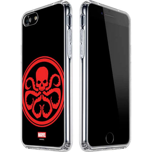 Marvel Captain America Hydra Symbol iPhone SE (2nd & 3rd Gen) Clear Case