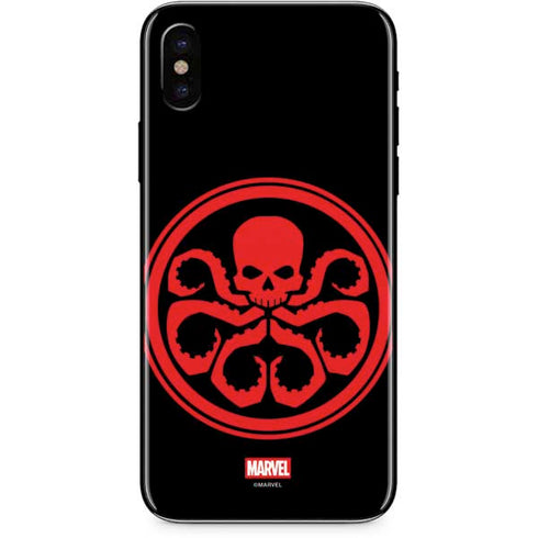 Marvel Captain America Hydra Symbol iPhone X Skin