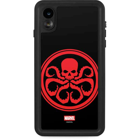 Marvel Captain America Hydra Symbol iPhone XR Waterproof Case
