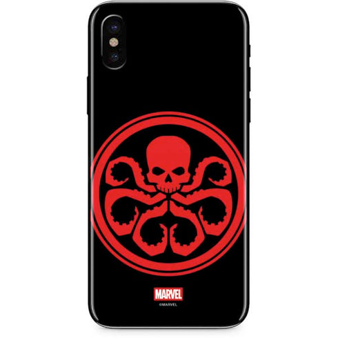 Marvel Captain America Hydra Symbol iPhone XS Max Skin