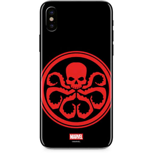 Marvel Captain America Hydra Symbol iPhone XS Skin