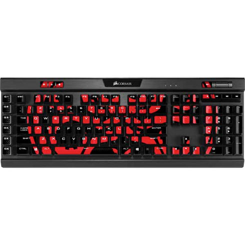 Marvel Captain America Hydra Symbol K95 RGB PLATINUM Mechanical Gaming Keyboard Skin