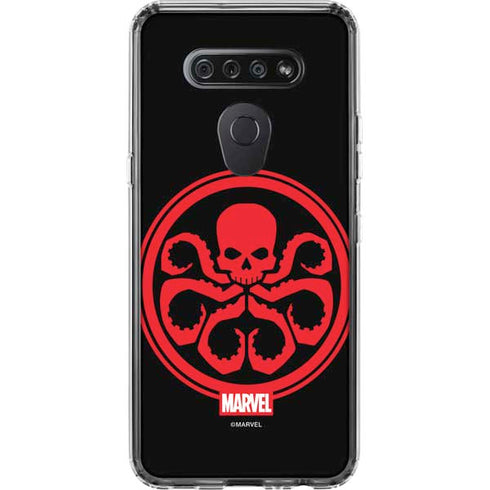 Marvel Captain America Hydra Symbol LG K51/Q51 Clear Case